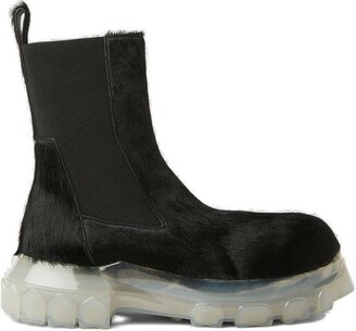 Rick Owens Hairy Chelsea Boots