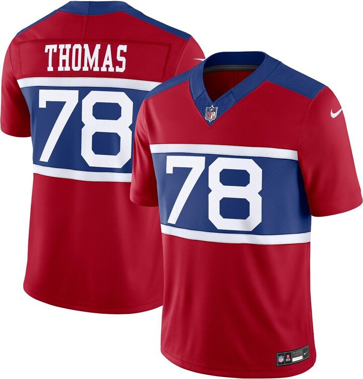 Nike Men's Andrew Thomas Century Red New York Giants Alternate Vapor F.u.s.e. Limited Jersey