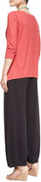 Thumbnail for your product : Eileen Fisher Lantern Wide-Leg Ankle Pants