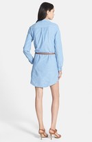 Thumbnail for your product : Joie 'Tarellia' Belted Cotton Chambray Shirtdress