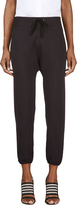 Thumbnail for your product : 3.1 Phillip Lim Black Ribbed Lounge Pants