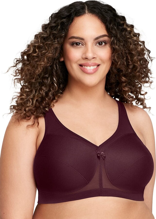 Glamorise® Full Figure Plus Size MagicLift Active Support Bra Wirefree  #1005