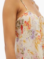 Thumbnail for your product : Loup Charmant Floral-print Organic-cotton Cami Top - Yellow Print