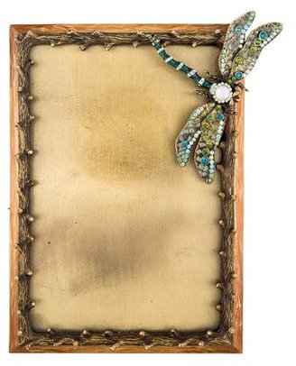 Jay Strongwater Embellished Dragonfly Picture Frame