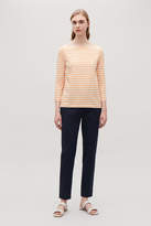 Thumbnail for your product : COS WIDE-NECK STRIPED TOP