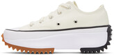 Thumbnail for your product : Converse White Run Star Hike Low Sneakers