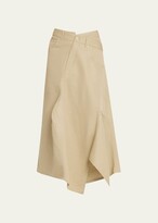 Deconstructed Midi Skirt 