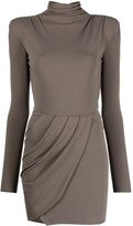 Thumbnail for your product : Patrizia Pepe Draped Front Jersey Dress