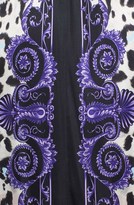 Thumbnail for your product : Versace Cap Sleeve Print Jersey Dress