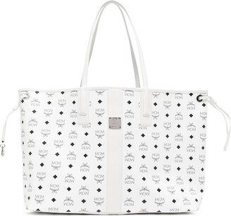 MCM Handbags munich tote Women MWTCSBO02WT Leather White Optic White 760€
