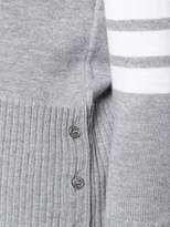 Thumbnail for your product : Thom Browne 2-in-1 Twin Set In Medium Grey Fine Merino Wool