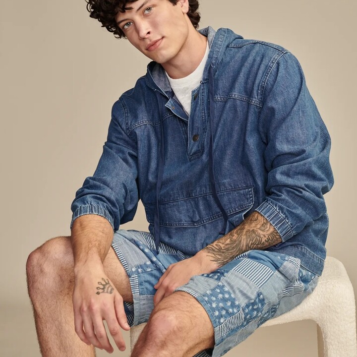 Lucky Brand Highest Quality Lazer Leaf Indigo 7