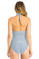 Thumbnail for your product : Sunseeker Coco Stripe Moulded Halter One Piece