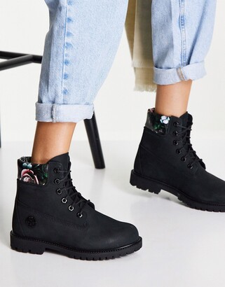 black timbs womens