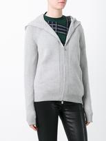 Thumbnail for your product : Loro Piana cashmere hooded zip cardigan