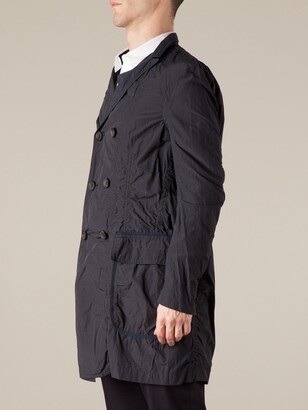 Kolor Double Breasted Lightweight Overcoat