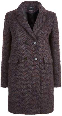 SET Textured Wool Coat