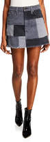 Thumbnail for your product : Amazing Patchwork Denim Mini Skirt