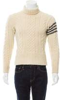 Thumbnail for your product : Thom Browne Wool Turtleneck Sweater