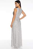 Thumbnail for your product : Quiz Grey Sequin Maxi Dress
