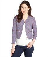 Thumbnail for your product : French Connection rainbow boucle zip front jacket