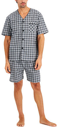 Hanes Mens Short Sleeve 2-pc. Big Pajama Sets