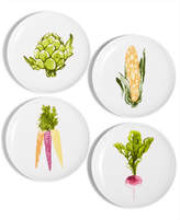 Thumbnail for your product : Martha Stewart Collection CLOSEOUT! Farmhouse Veggie Appetizer Plates, Set of 4