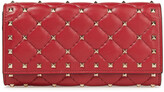 Thumbnail for your product : Valentino Garavani Rockstud Spike Quilted Leather Wallet