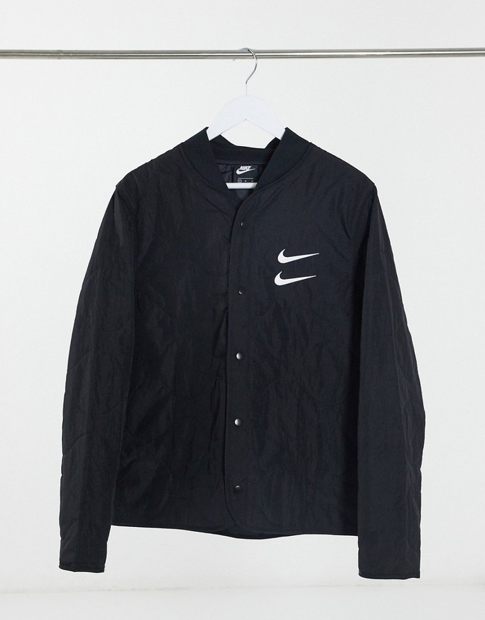 nike quilted jacket