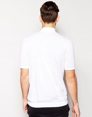 ASOS Knitted T-Shirt With Turtleneck