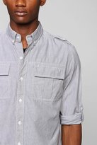 Thumbnail for your product : All Son All-Son Mini Pinstripe Button-Down Shirt