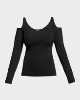 Thumbnail for your product : AS by DF Decollage Long-Sleeve Cold-Shoulder Top