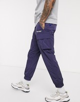 Thumbnail for your product : Polo Ralph Lauren Capsule belted cargo nylon cuffed joggers in navy
