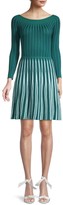 Thumbnail for your product : Emporio Armani Knit Three-Quarter Sleeve Dress