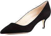Thumbnail for your product : Manolo Blahnik BB Suede 50mm Pump