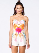 Thumbnail for your product : Evil Twin Polly the label Happy Here Playsuit