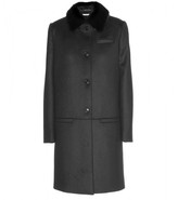 Thumbnail for your product : Givenchy Wool coat with mink collar