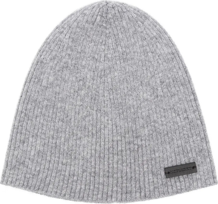 Saint Laurent Ribbed Beanie