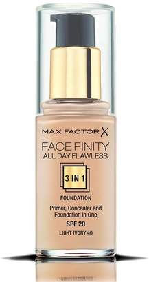 Max Factor Facefinity All Day Flawless 3 In 1 Foundation SPF 20, No.