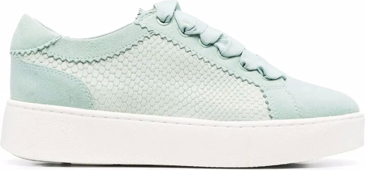 Geox Skyely snakeskin-effect sneakers