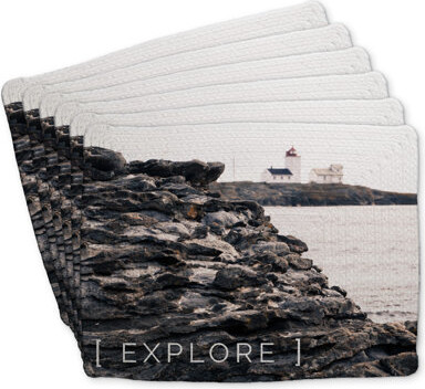 East Urban Home Explore Braided Polyester Mindaugas Set of 6 - Home Decor