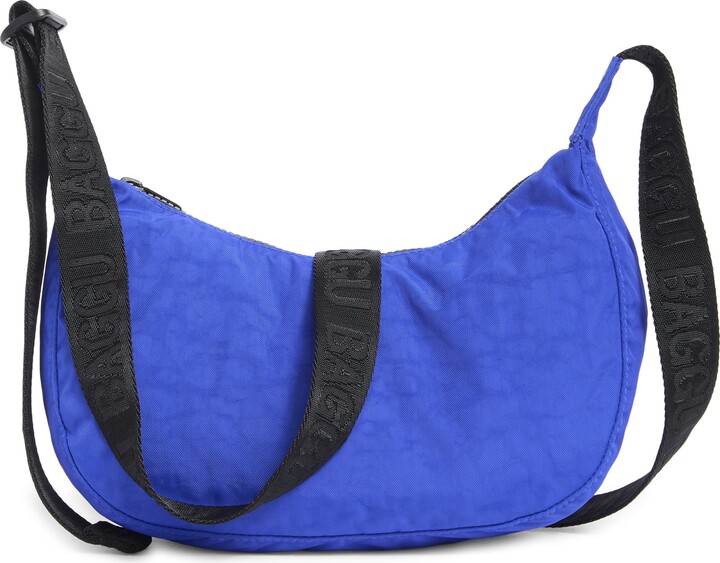 Small Recycled Nylon Crescent Bag