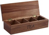 Thumbnail for your product : Acacia Wood Tea Storage Box
