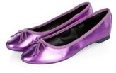 Thumbnail for your product : New Look Red Metallic Ballet Pumps