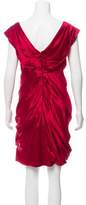 Thumbnail for your product : Devi Kroell Silk Ruched Dress