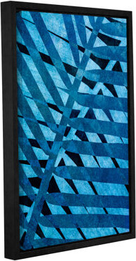 ArtWall 'Denim I' by Cora Niele Framed Graphic Art on Wrapped Canvas