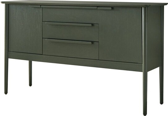 LifestoreyRomanMidCenturyModernSideboardOliveGreen