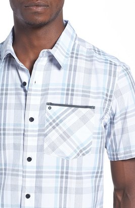 Hurley Men's 'Baxley' Dri-Fit Short Sleeve Woven Shirt