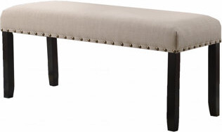 Mercer41 Dining Room Use Bench With Nailhead Trim