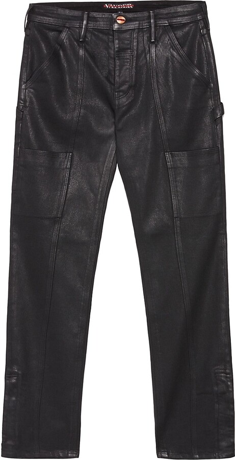 Vayder Men's Giovanni Coated Straight-Leg Jeans Giovanni Coated